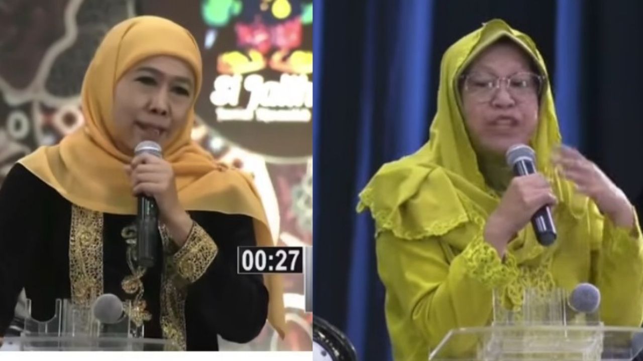 Khofifah-Emil Masih Unggul, Risma-Gus Hans Incar Undecided Voters di Pilkada Jatim